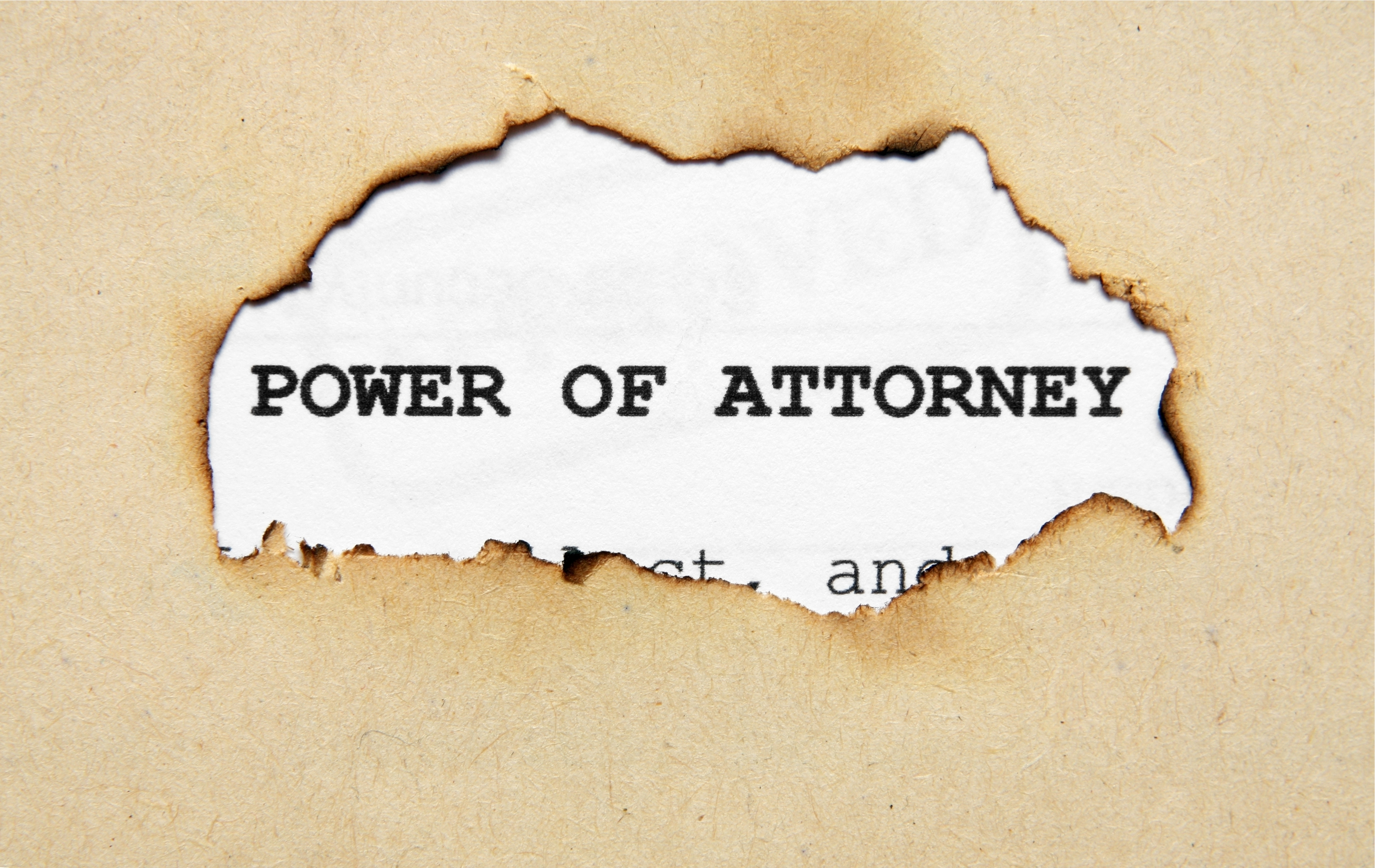 Power Of Attorney - GSC Solicitors